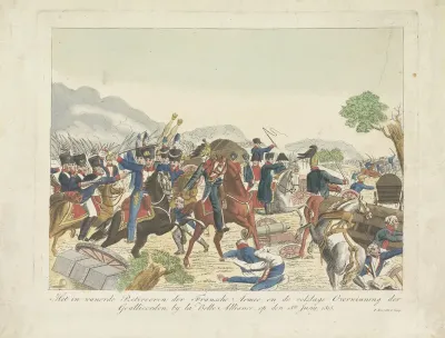 Aftocht van het Frans leger, 1815