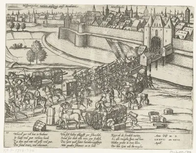 Aftocht van Spanjaarden uit Maastricht, 1577