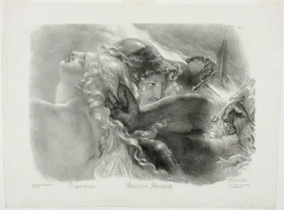 Agandecca, French Warrior, Starno, after The Apotheosis of French Heroes Who Died for Their Country during the War for Liberty