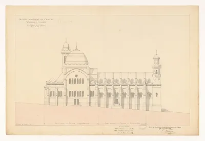 Agrandissement et consolidation de la cathédrale d'Alger