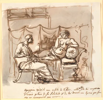 Agrippina beder Tiberius give hende en ægtemand