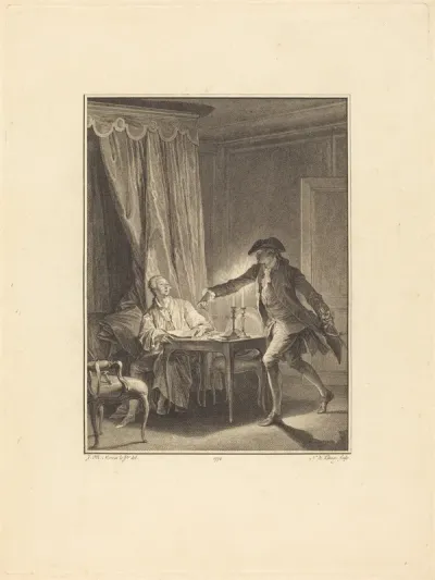 Ah! Jeune homme à ton bienfaiteur