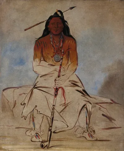 Ah sháw wah róoks te, Medicine Horse, a Grand Pawnee Brave