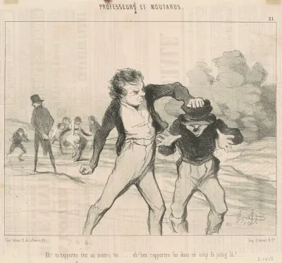 Ah! Tu rapportes tout au maître ...