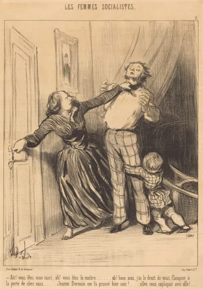 Ah! vous êtes mon mari, ah! vous êtes le maître...