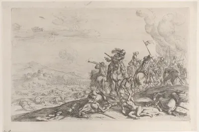Aiding the wounded after a battle