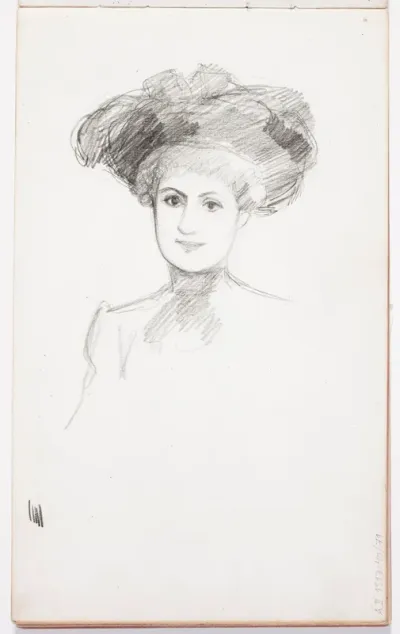 Aino Ackté, bust