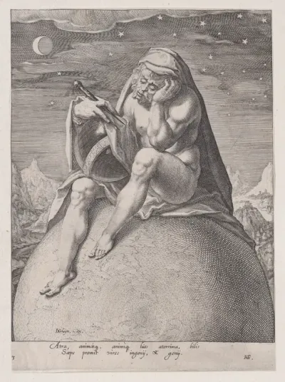 Air (Melancholicus), from "The Four Temperaments"