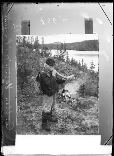 Akseli Gallen-Kallela: "Paanajärven paimenpoika" vuodelta 1892