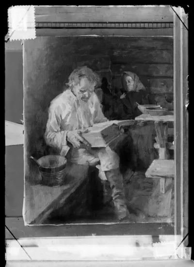 Akseli Gallen-Kallela: "Sunnuntai" vuodelta 1889