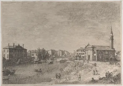 Al Dolo: the church of Dolo, dedicated to San Rocco, on the bank of the Brenta, facing the villa Zanon-Bon