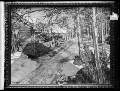 Alarik Munsterhjelm: "Maaliskuun lumi" vuodelta 1902