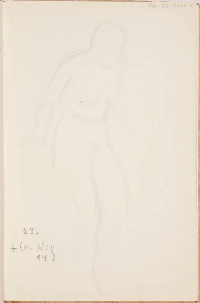 Alaston naismalli. Todennäköisesti n. 1925.
