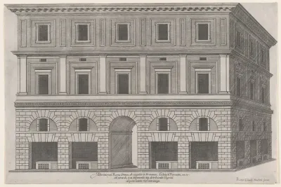 Alberini Palace, from "Speculum Romanae Magnificentiae"