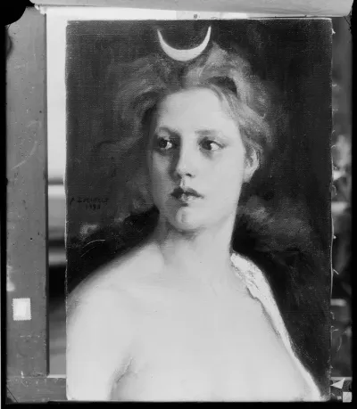 Albert Edelfelt: "Diana" vuodelta 1898