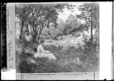 Albert Edelfelt: "Kesä" vuodelta 1883