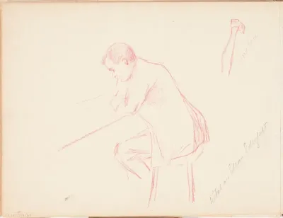 Albert Edelfelt, luonnos