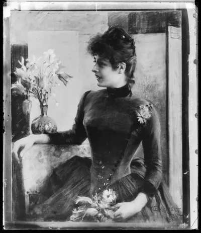 Albert Edelfelt: "Pariisitar" vuodelta 1885
