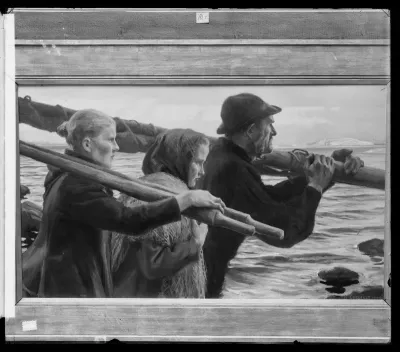 Albert Edelfelt: "Ulkosaaristossa" vuodelta 1898