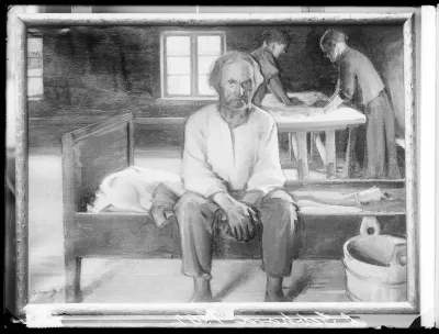Albert Gebhard: "Tuvassa" vuodelta 1902