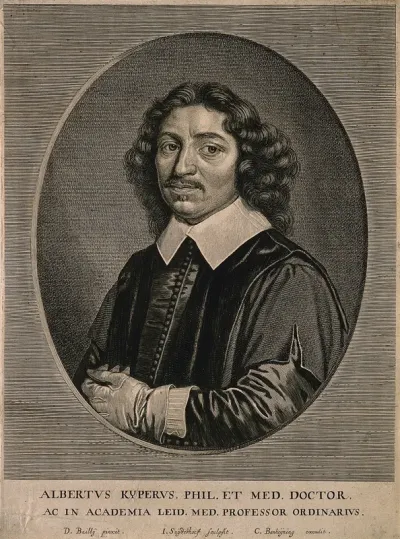 Albertus Kyper. Line engraving by J. Suyderhoeff after D. Bailly