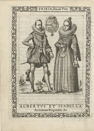 Albrecht en Isabella, erfpotestaat van Friesland