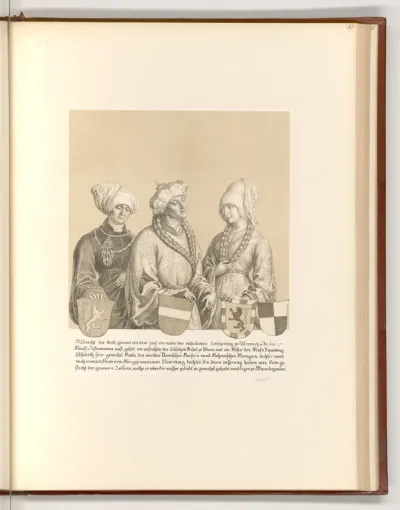 Albrecht III., Elisabeth, Beatrix von Nürnberg