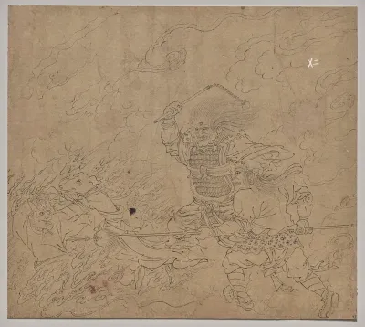 Album of Daoist and Buddhist Themes: Search the Mountain: Leaf 42