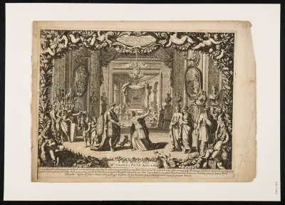 Alcove with Cleopatra and Augustus