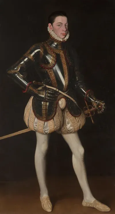Alessandro Farnese in Armor