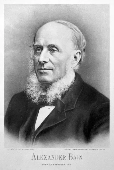 Alexander Bain. Photogravure by Synnberg Photo-gravure Co., 1898