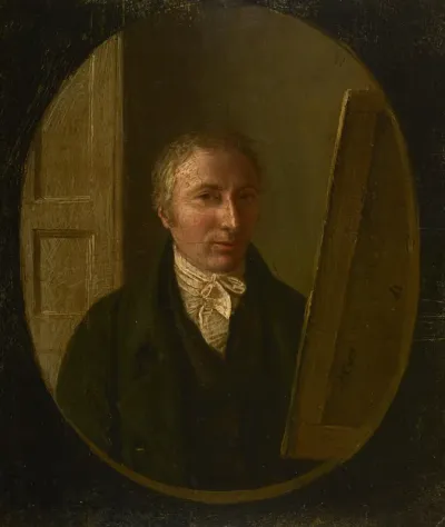 Alexander Carse, c 1770 - 1843. Artist (Self-portrait)