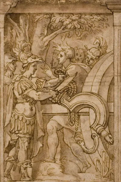 Alexander Cutting the Gordian Knot