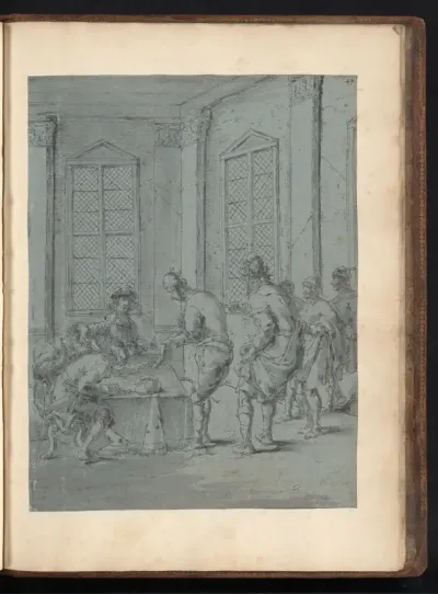 Alexander de Grote betaalt de schulden van zijn soldaten af