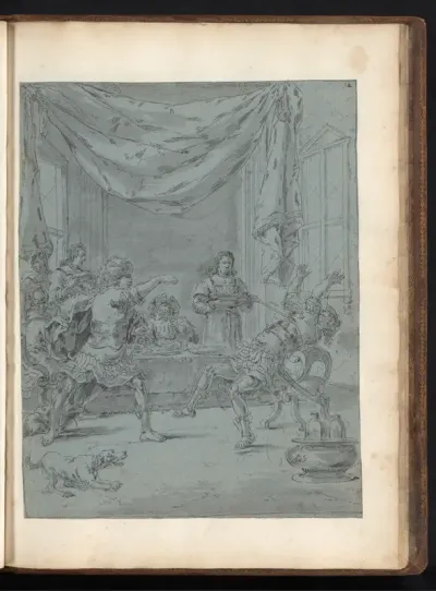 Alexander de Grote doodt Clitus