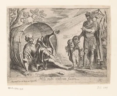 Alexander de Grote en Diogenes