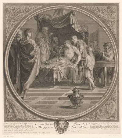 Alexander de Grote en zijn arts Philippe