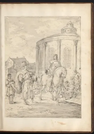 Alexander de Grote temt Bucephalus