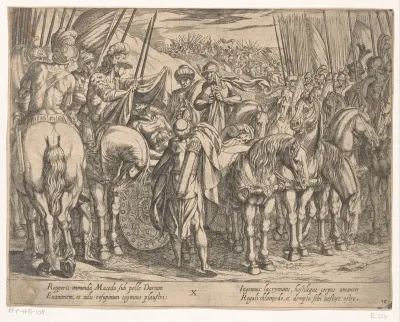 Alexander de Grote vindt het lichaam van Darius