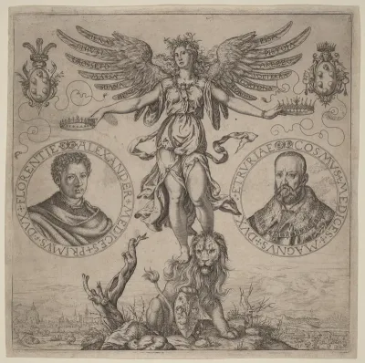 Alexander de Medicis and Cosmo de Medicis