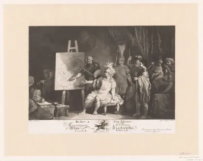 Alexander en Apelles