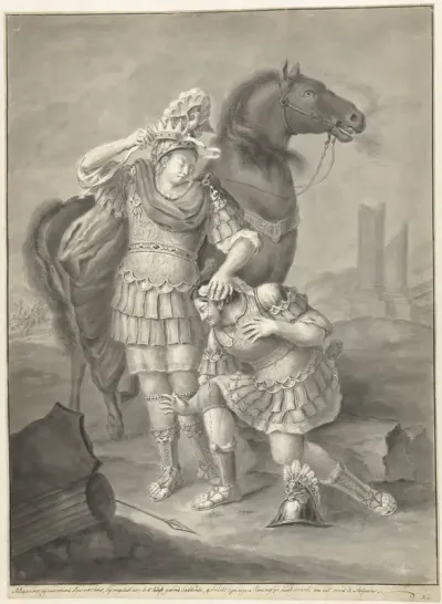 Alexander en Lysimachus