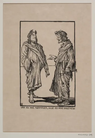 Alexander og Diogenes