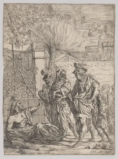 Alexander the Great meeting Diogenes