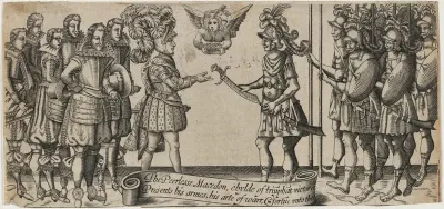 Alexander the Great Receiving a Sword (?)