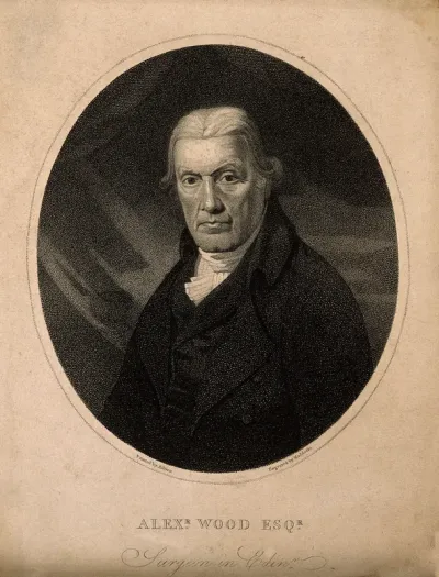 Alexander Wood. Stipple engraving by W. Maddocks after D. Alison, ca. 1805