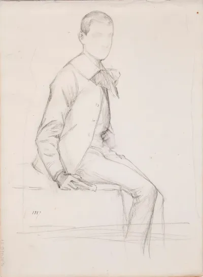 Alexandre Weissgerber de Stragéwicz, luonnos. Merk. v. a.: 1887