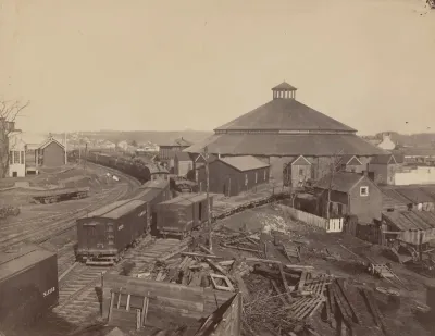 Alexandria Yard, Looking West, Virginia