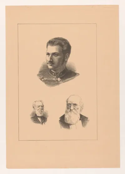 Alfred Krupp, Prins Ferdinand van Saksen-Coburg-Kohary, Agostino Deprétis