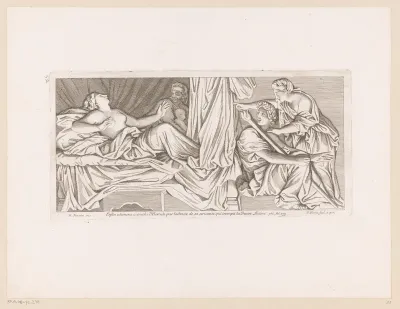 Alkmene bevalt van Hercules